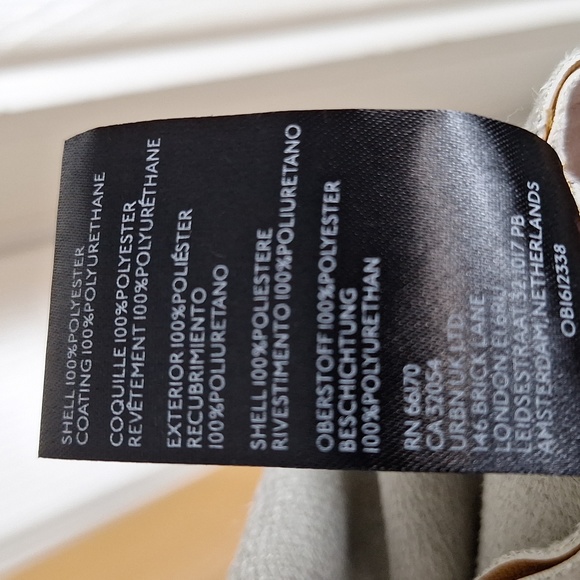 Anthropologie Maeve Faux Leather Shirt Jacket Sz M - Picture 5 of 5